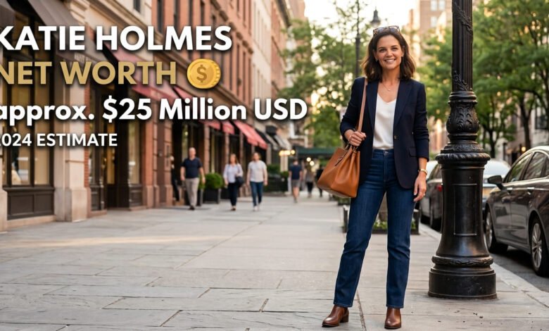 katie holmes net worth